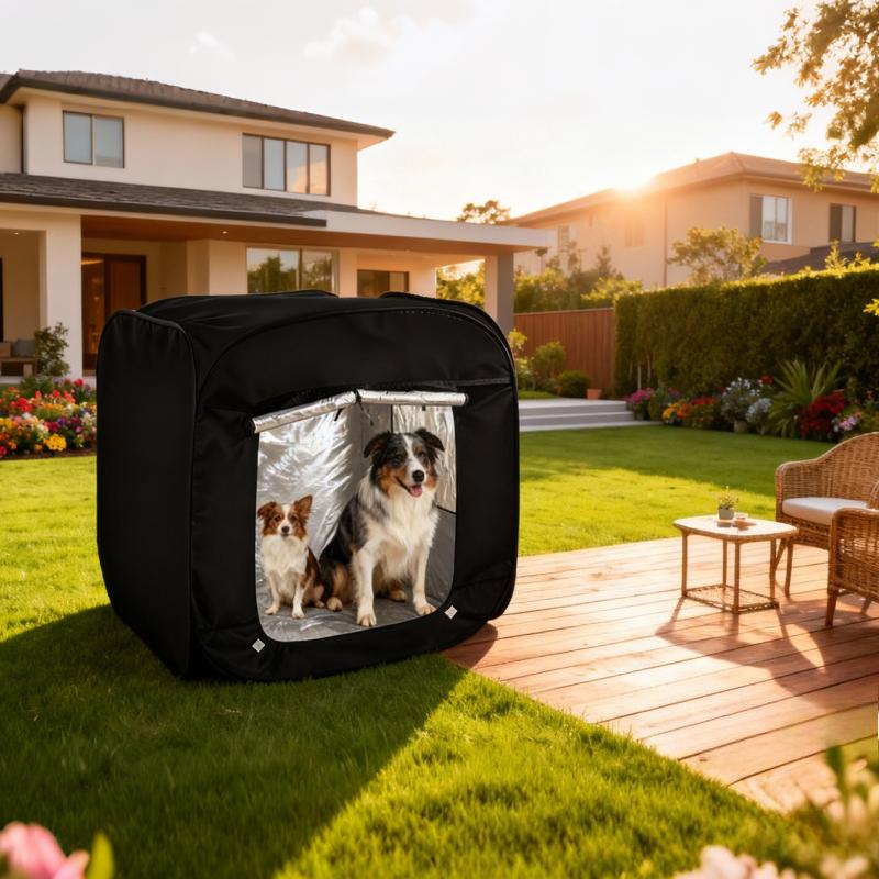 2026 Windproof New Foldable Multi-Functional Extra Large Pet Tent, Training Equipment, Suitable for Indoor Play/outdoor Shading