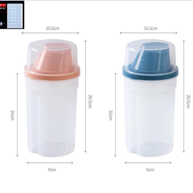 Grain & Bean Food Grade Storage Can for Oatmeal, Sugar, Flour, & Starch