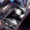 Black White Anime Girl Mouse Pad Large Gaming NonSlip Cool Mousepad Keyboard Pad Laptop Computer DeskMat Lock Edge Mouse Carpet