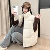 New Cotton Vest Autumn and Winter Versatile Fashion Foreign Korean Version Loose Girls Vest Vest Jacket