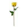 1 Branch Artificial Flower Vivid Appearance No Watering Faux Silk Simulation Rose