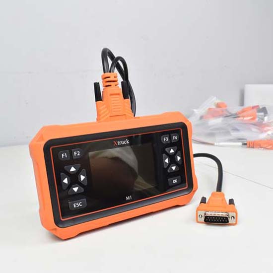 XTRUCK M1 Motorcycle Diagnostic Tool,Full System Scanner with ABS Bleed, ECU Coding & Throttle Reset