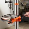 VEVOR 254 mm Benchtop Drill Press, 400W, Bench Drill Press, 440 to 2600 RPM Variable Speed, 0-45 degrees Tilting Worktable