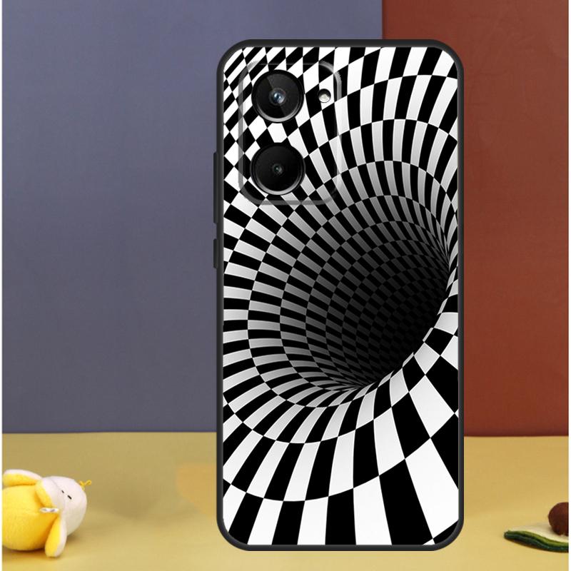Crazy Checkered For Realme GT7 Pro GT6 C61 C67 C63 C71 C55 C51 C65 C53 C75 10 11 12 13 14 15 Pro Plus Case