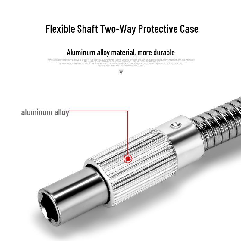 Universal Flexible Socket Extension Rod Screwdriver Adapter
