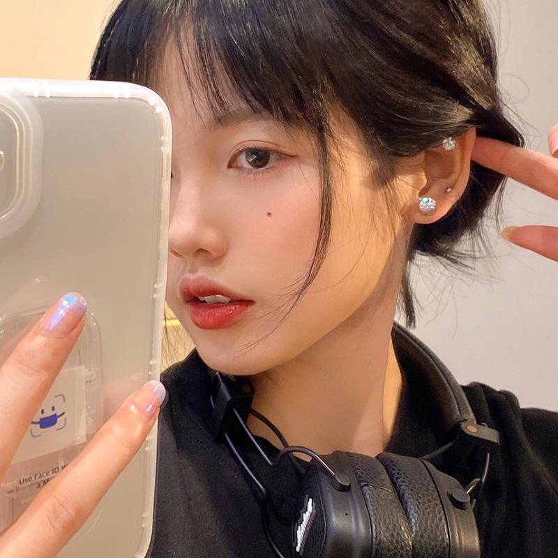 Versatile Zircon Diamond Magnetic Ear Cuffs & Studs for Women - No Piercing Required