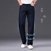 MONTAGUT Men's Tencel Soft Cotton Easy Care Straight Fit Jeans