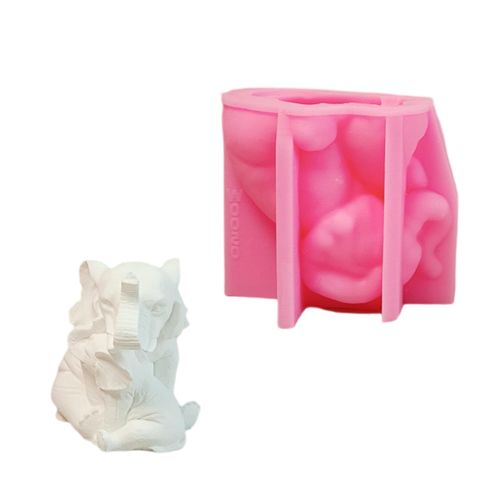 

Формы для животных Мать и дитя Слоны Силиконовая форма Форма для литья Формы для украшений Принадлежности для рукоделия для украшения дома