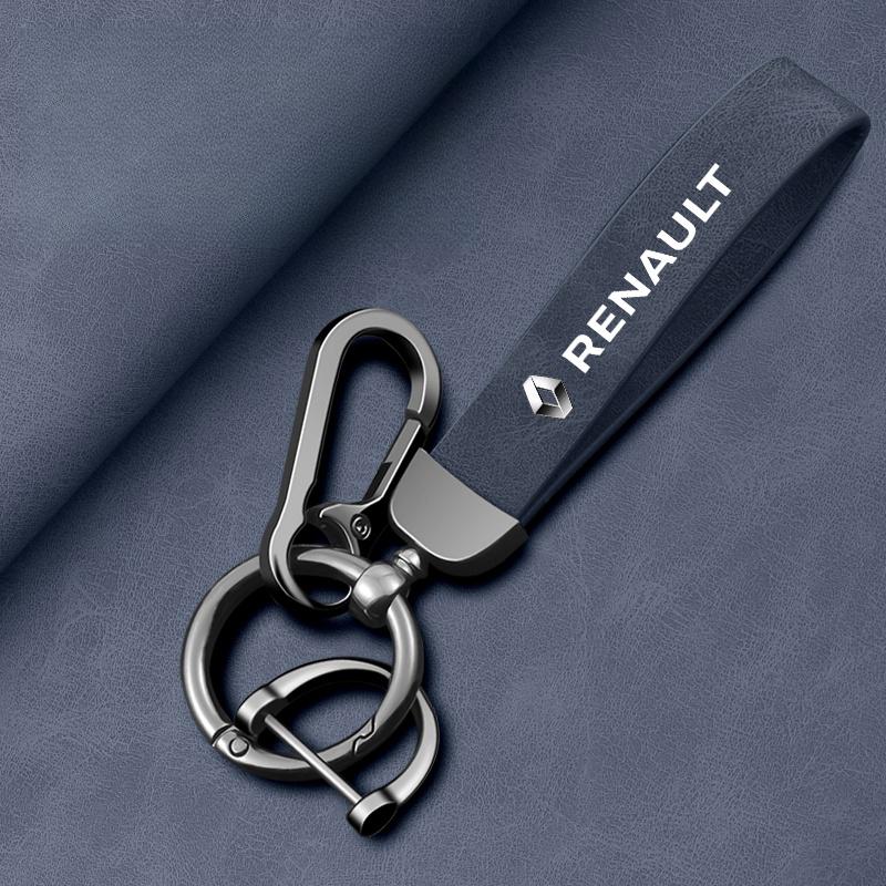 Interior Stickers High-Grade Car Keychain Pendant Keyring Chain Hanging For Renault RS Koleos Captur Kadjar Megane Clio Talisman