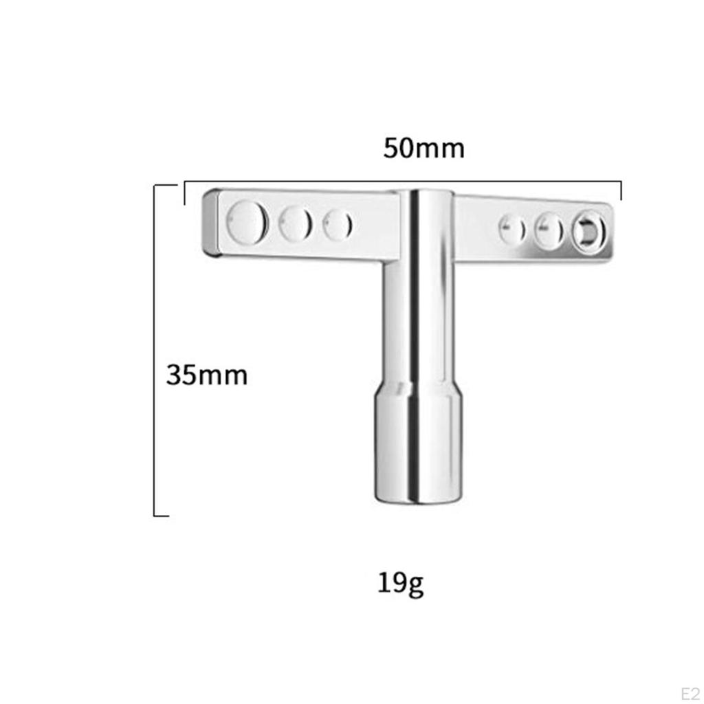 10 Pieces Drum Tuner Key Universal Ergonomic Tuning Percussion Instrument Lightweight