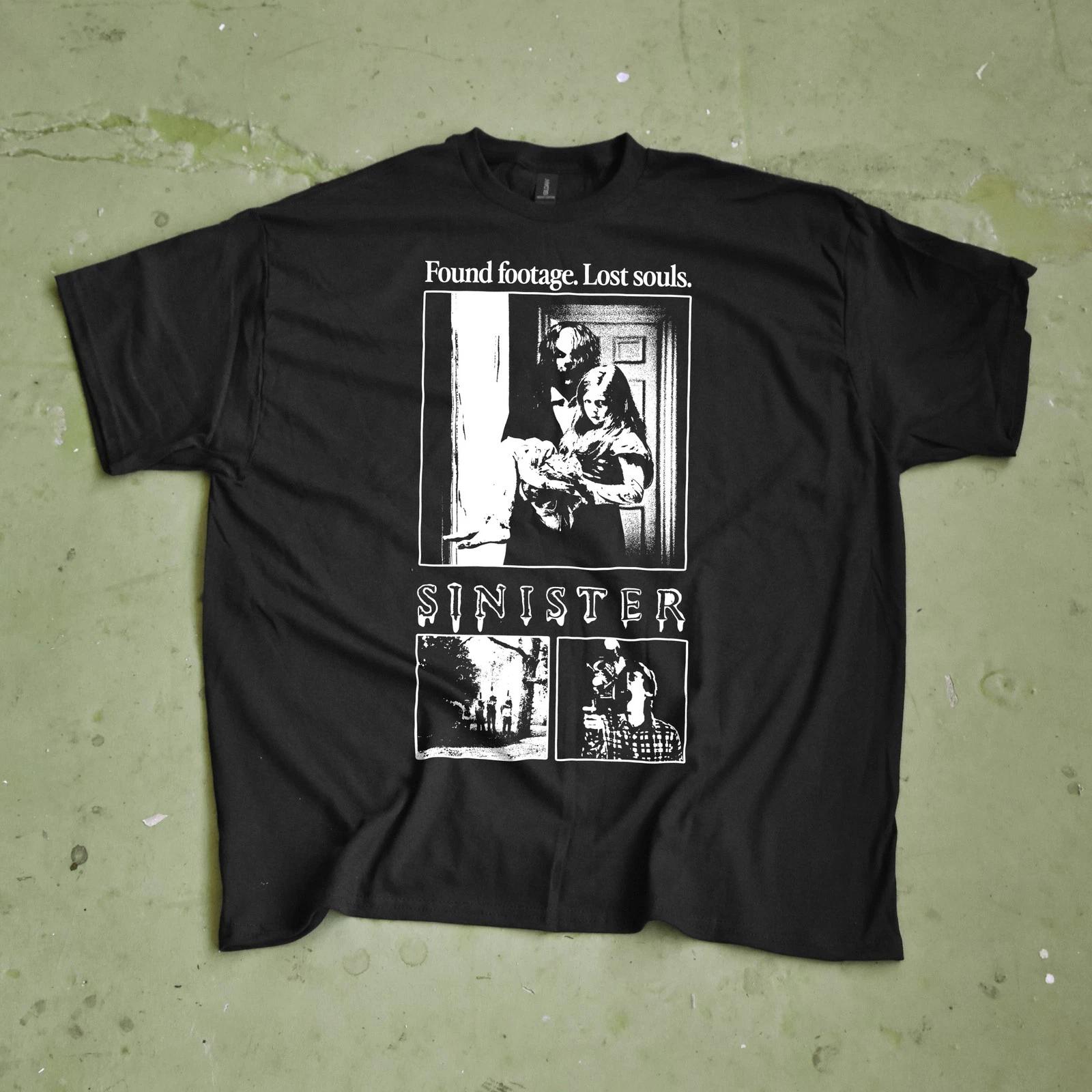 

Sinister T Shirt - Horror Movie Tee - Ethan Hawke Scary Film Cult Classic Shirt 4XL