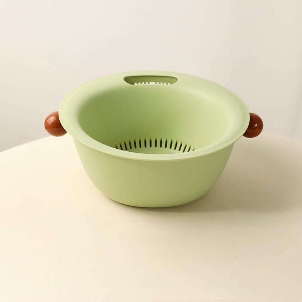 Large Capacity Fruit Vegetable Washing Bowl Vegetable Fruit Strainer  Refrigerator