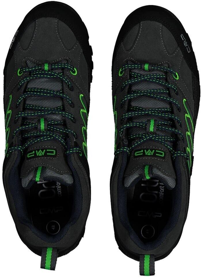 CMP Moon Low WP Trekking Shoes Grey/fluo Green