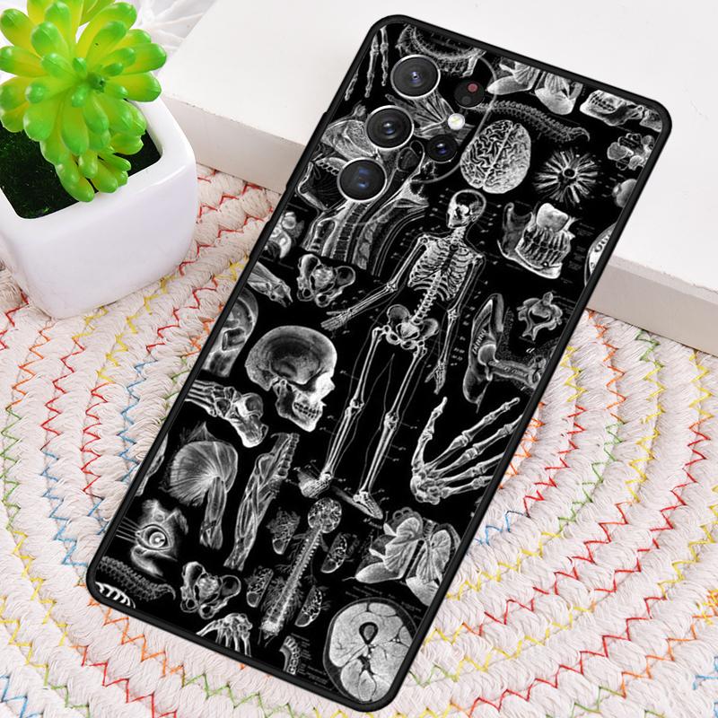 Medical Human Organs Brain Kidney Silicone Phone Case For Samsung Galaxy Note 10 Pro S26 S25 S24 S23 S22 S21 Plus Ultra Cover