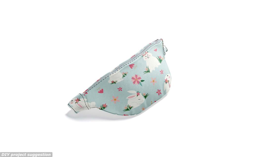 Outdoor Dekostoffe Oxford - Motiv Fröhliche Hasen I Dr154