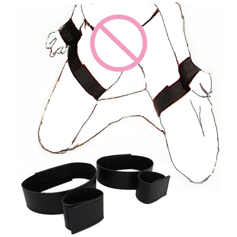 Bondage Handcuffs&Neck Pillow&Ankle Cuff BDSM Bondage Set Flirting Sex Toys for Woman Couple Restraints Erotic
