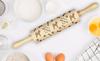 Canaan Dog – Rolling Pin with a Dog, Decorating Cookies with a Rolling Pin In Patterns | Art-Dog