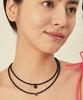 Xpier Black Onyx & Cubic Necklace[2Type]