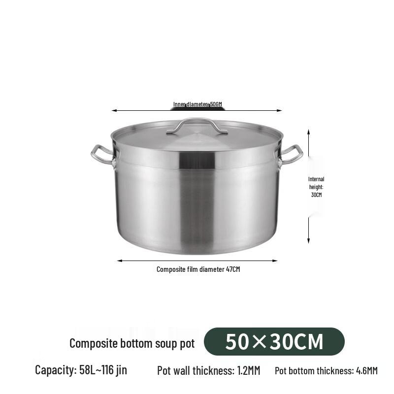 JPHZNB Stainless Steel Induction Cooker Pot