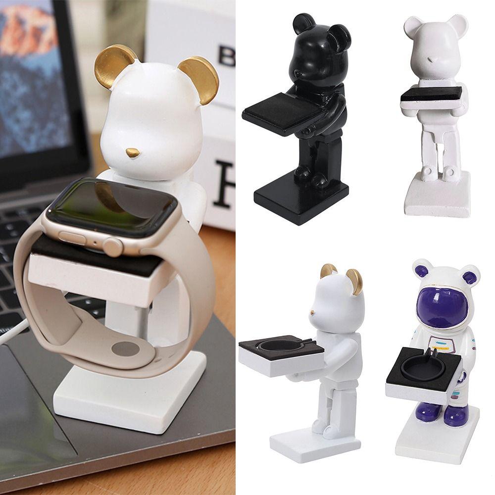 Multicolor Wireless Charger Support Smart Watch Stand for For Apple Watch Home Decorations