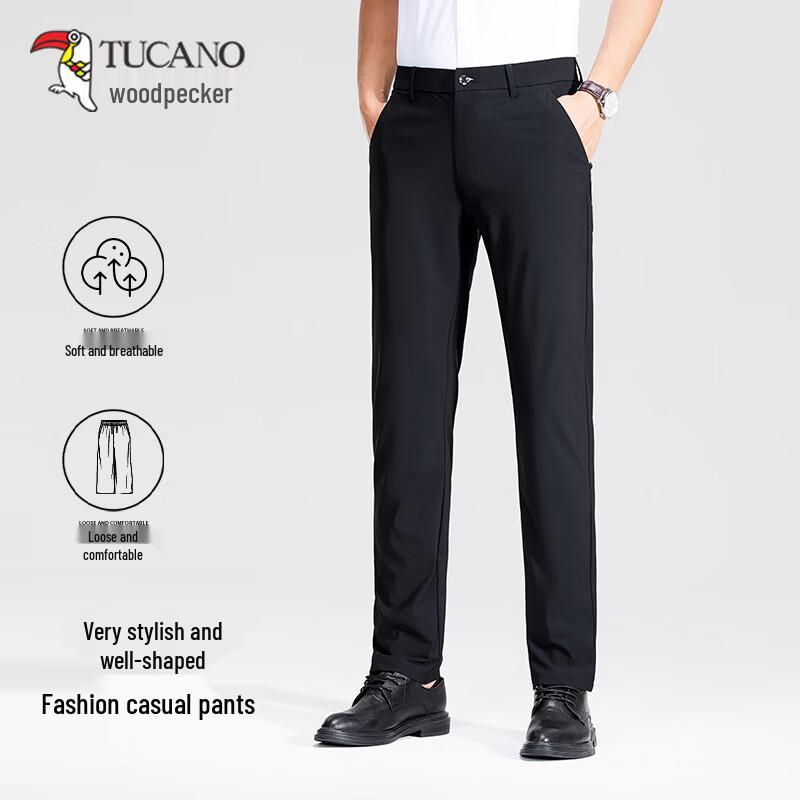 TUCANO Men s Anti-Wrinkle Business Casual Trousers 40