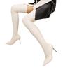 Dropshopping winter fashion stretch women's shoes patent leather sexy stiletto knee women
