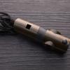 7In1 Emergency Survival Whistle Compass Magnifier Flashlight Thermometer Camping
