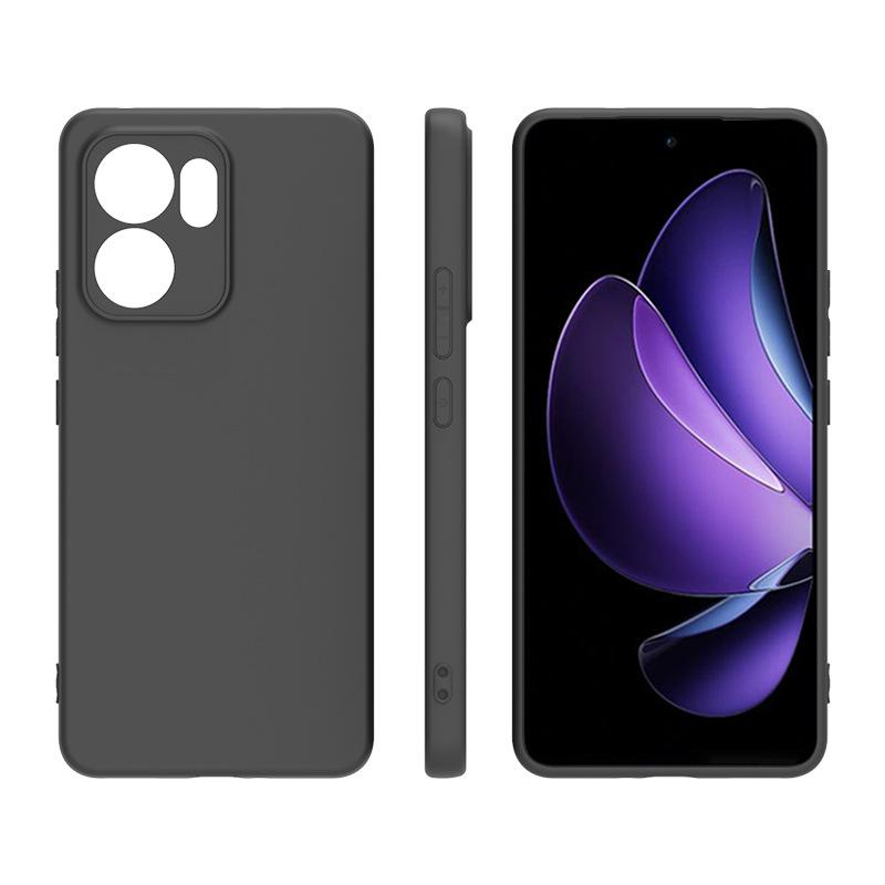 Applicable to OPPO Realme C71 black matte mobile phone case Realme C83 anti-fingerprint TPU leather case material case