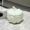 Pumpkin Storage Can Creative Living Room Desktop Snack Candy Storage Can Modern Style Home Kitchen Ceramic Storage Container