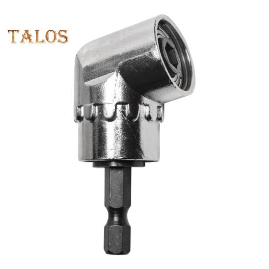 105-Degree Right Angle Drill Adapter Universal Corrosion Resistant Easy To Install Rotatable Hex Shank Driver Angle Drill Attachment