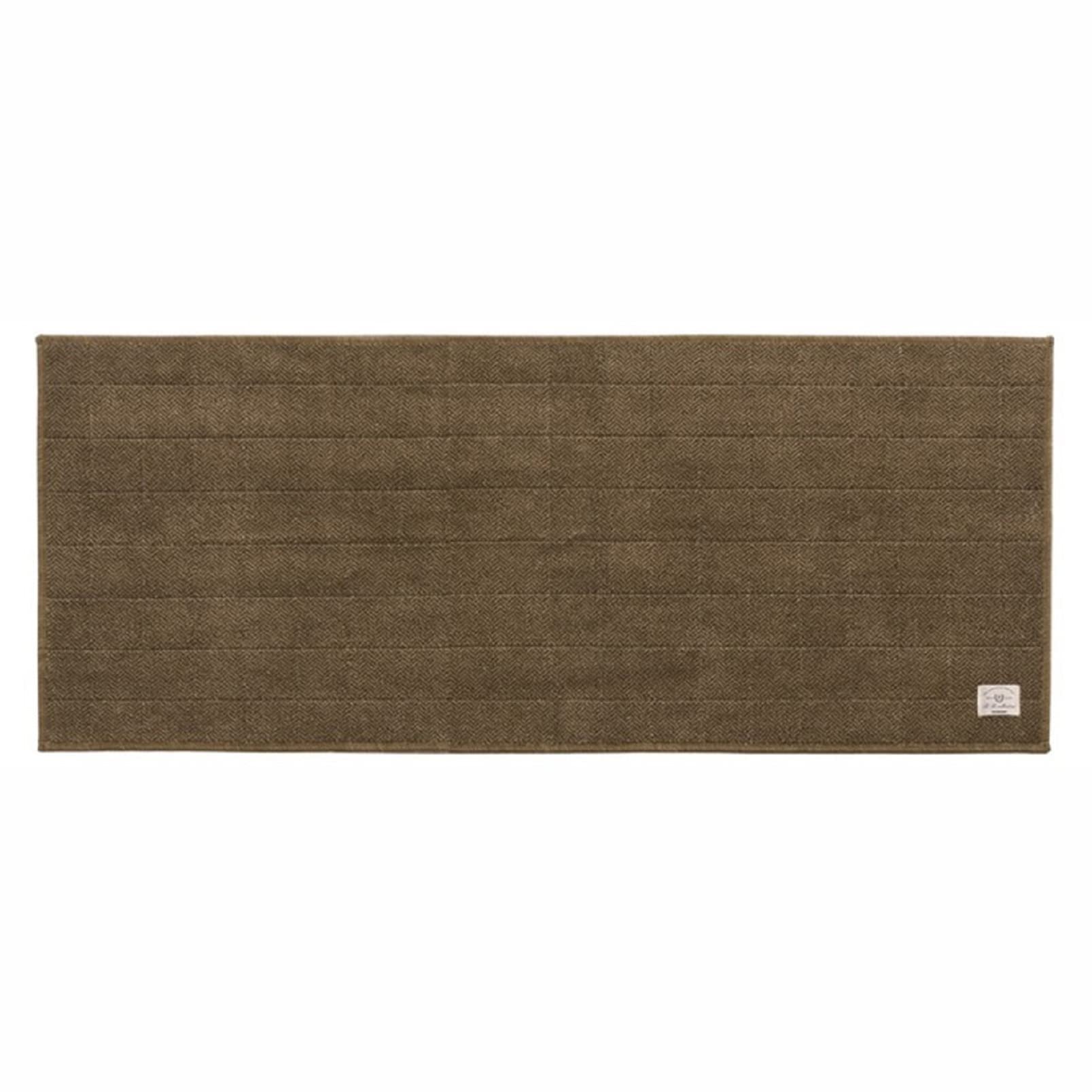 

Senko Herringbone 4 Kitchen 50 x Floor Heating Made in Product Number 38514 B.B.collection Mat, Approx. 120cm, Green, Antibacterial, Odor-Resistant, зелёный