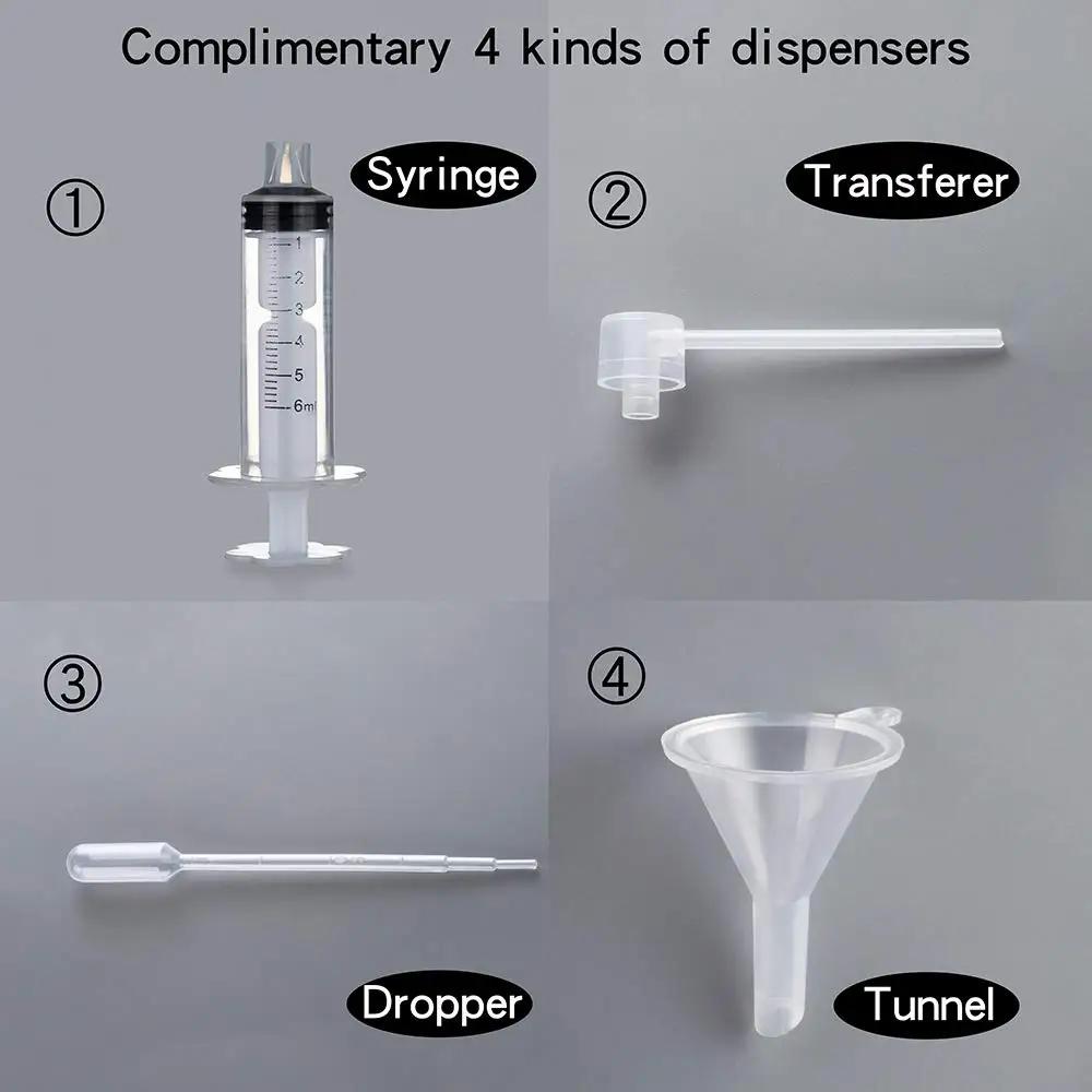 50 SZT. 2/3/5/10ML Mini Szklana Butelka z Rozpylaczem Atomizer Perfumy Płyn do Płukania Ust Atomizer do Czyszczenia Podróży Olejki Eteryczne