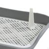 Dog Potty Training Tray, Removable Cat Litter Box, Reusable Box with Mesh Grids for Small