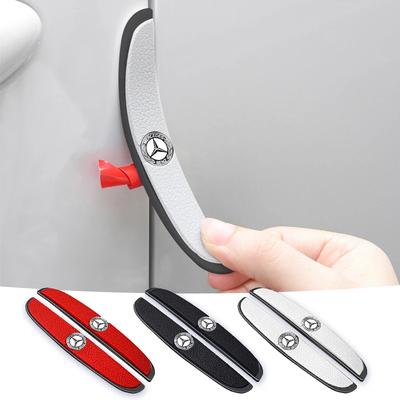 4ks/sada Gumová lišta nárazníku Samolepka emblému proti kolizi dveří auta Pro Mercedes Benz W212 W213 W205 W177 W247 W176 X253 atd.