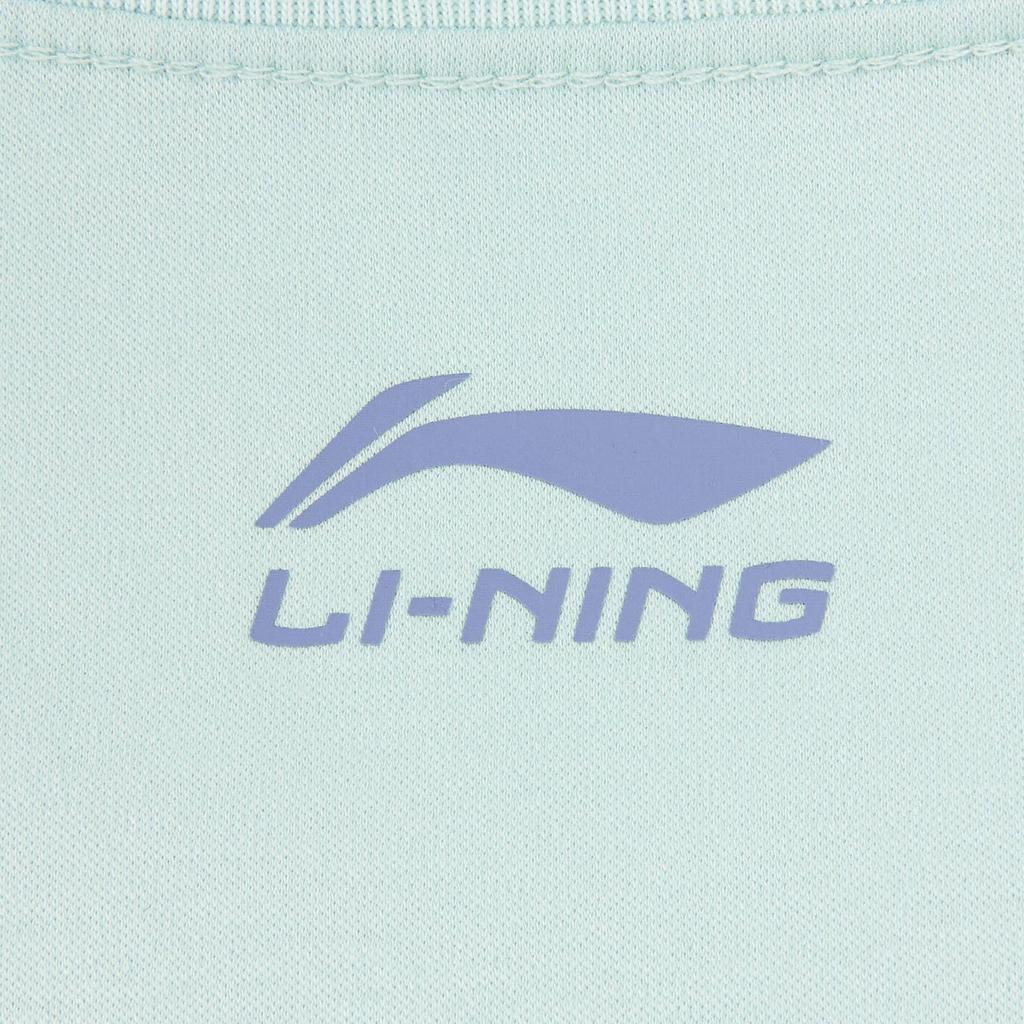 Li-Ning Quick-Drying Cool Round Neck Pattern T-Shirt Women Tops ATSW310-7