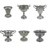 Classical Iron Flower Vase Simple Roman Plant Pot New Flower Planter  Home Decoration