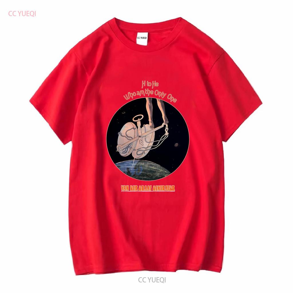 Van der Graaf Generator H to He Who Am the Only One Klasické tričko s dlouhým nebo krátkým rukávem vintage prané unisex mírně