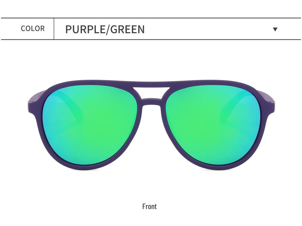 Real Film Polarized Sunglasses - Colorful Driving, Outdoor Sports & Cycling Glasses