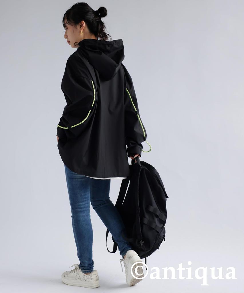 Antiqua Mountain Parka Free Size 05 Black [antiqua] Women's WTC-0015