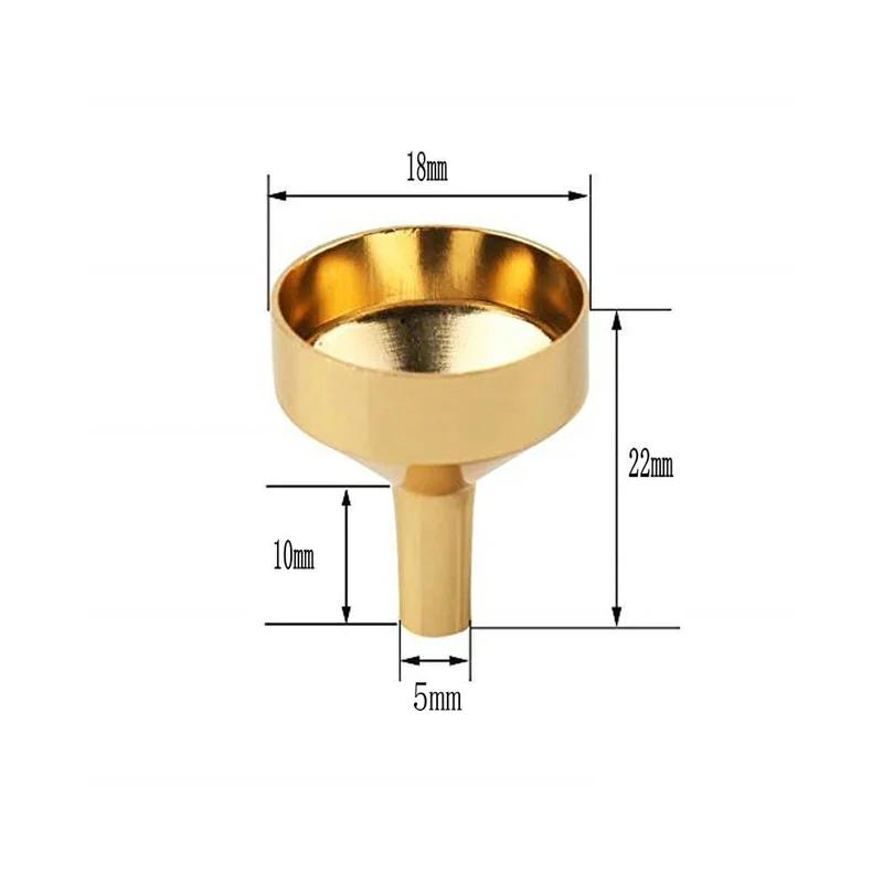 10/5/1PCS Stainless Steel Mini Funnel with Detachable Filter Refillable Kitchen Oil Liquid Funnel for Canning Kitchen Tools
