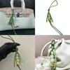 Fashionable Pea Charm Pendant Handmade Portable Keychain Trendy Accessory in Multiple Color Phones Bag Decoration