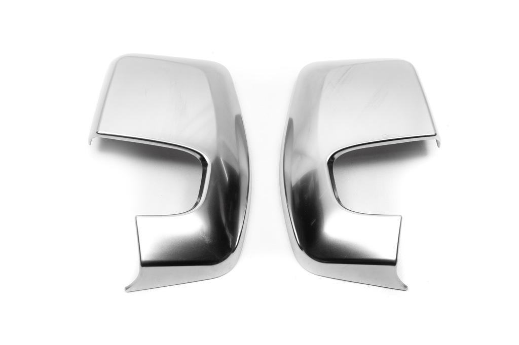 Mirror Caps Gray Matt (2 Pieces, Layer) for Ford Custom 2013-2022