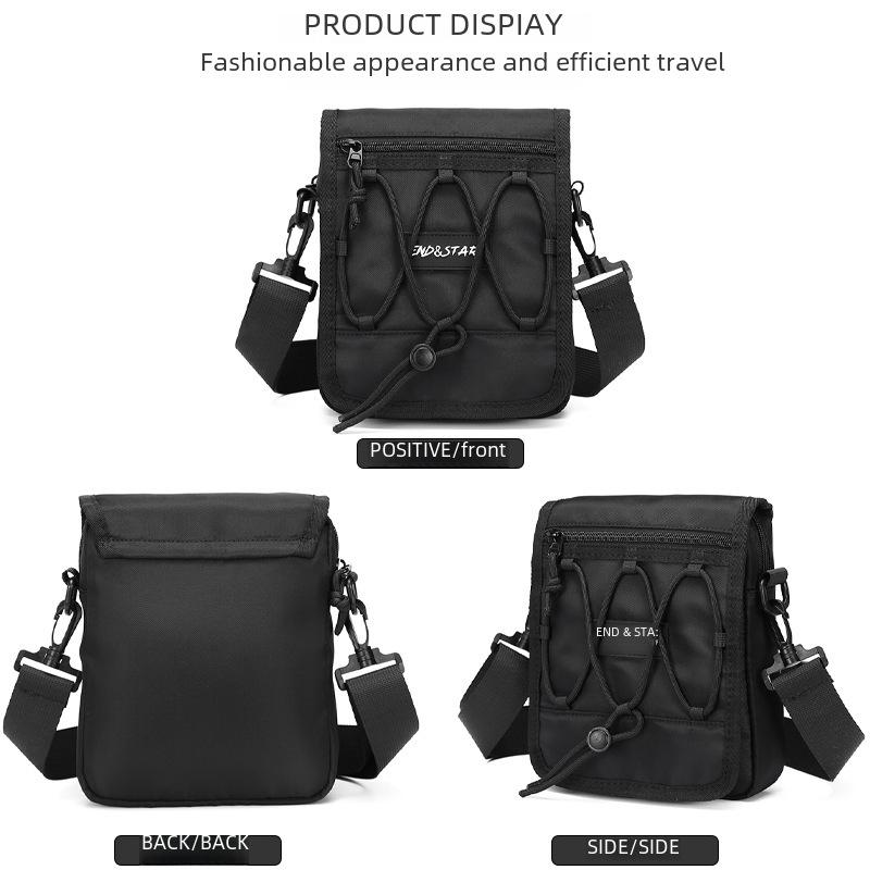 Trendy Men's Crossbody and Small Backpack – Sporty, Functional Shoulder Bag