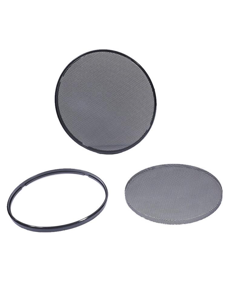 Black Speaker Grille: Metal Mesh Covers for 1-inch To 10-inch Car Speakers