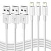 MFI-zertifiziertes Lightning-Kabel für 14 13 12 11 Pro Max X XS XR 6 7 8 5 SE iPad Schnellladekabel Daten-USB-Kabel
