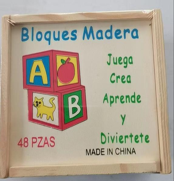 Wooden Alphabet Blocks Set For Kids With Educational Learning Toy For Early Development
