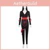 Uniforme da Ninja per Cosplay di Halloween in Tessuto di Poliestere per Feste e Teatro