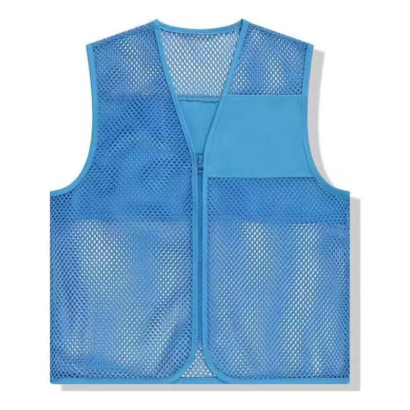Custom Breathable Mesh Vest with Logo for Volunteer and Promotional Activities