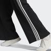 Adidas Essentials 3-Stripes French Terry Wide Pants Women Bottoms Black HZ5747