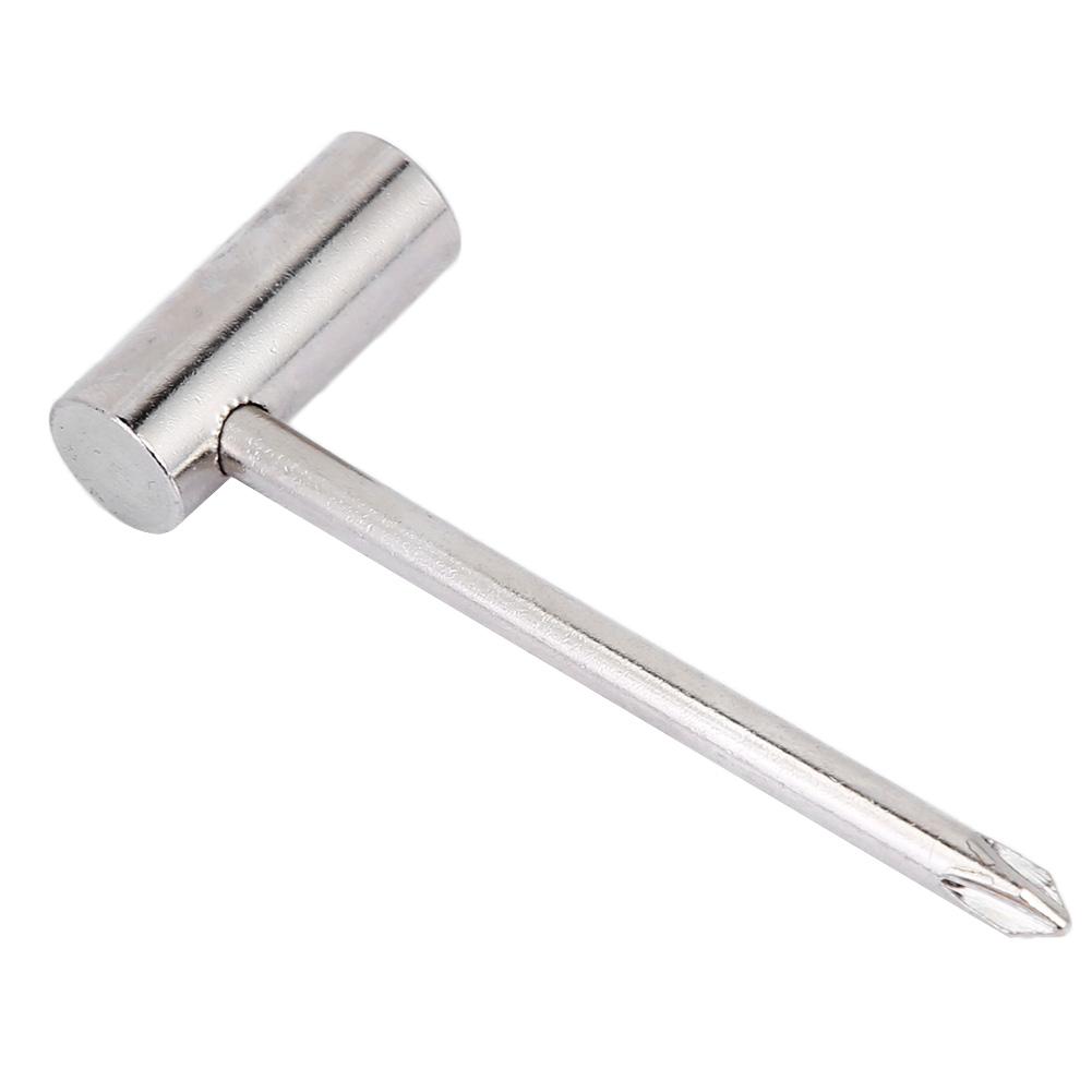 Metal Hex Wrench Adjustment Tool for Guitar Musical Instrument Accessory 7MM 8MM 6.35MM Silver